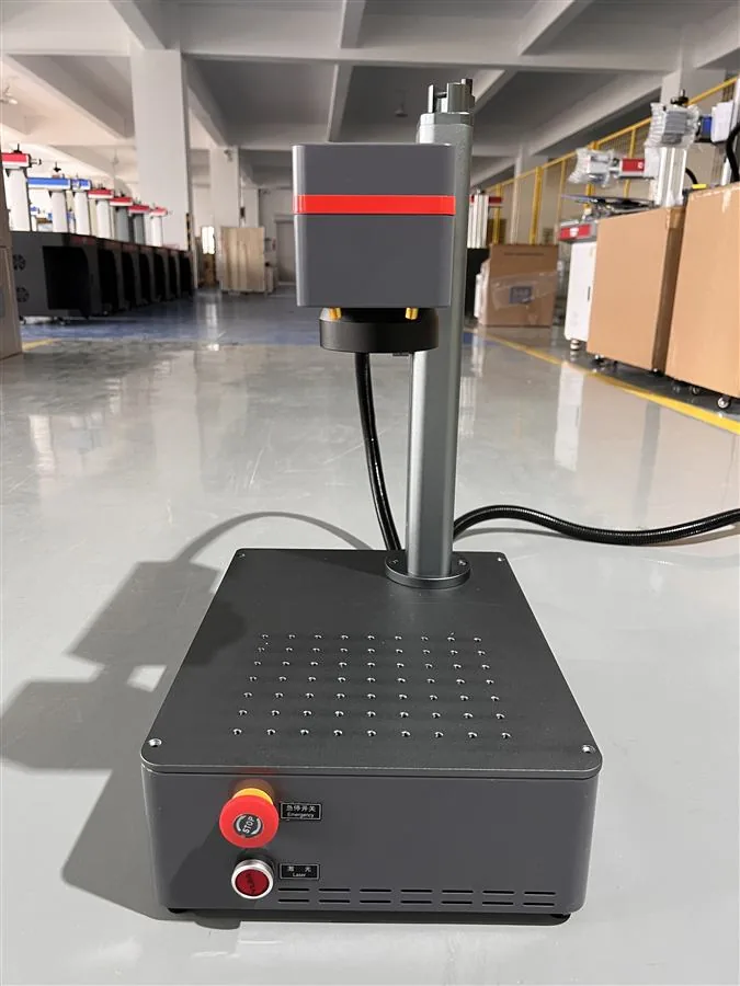 Portable fibre laser marking machine front view
