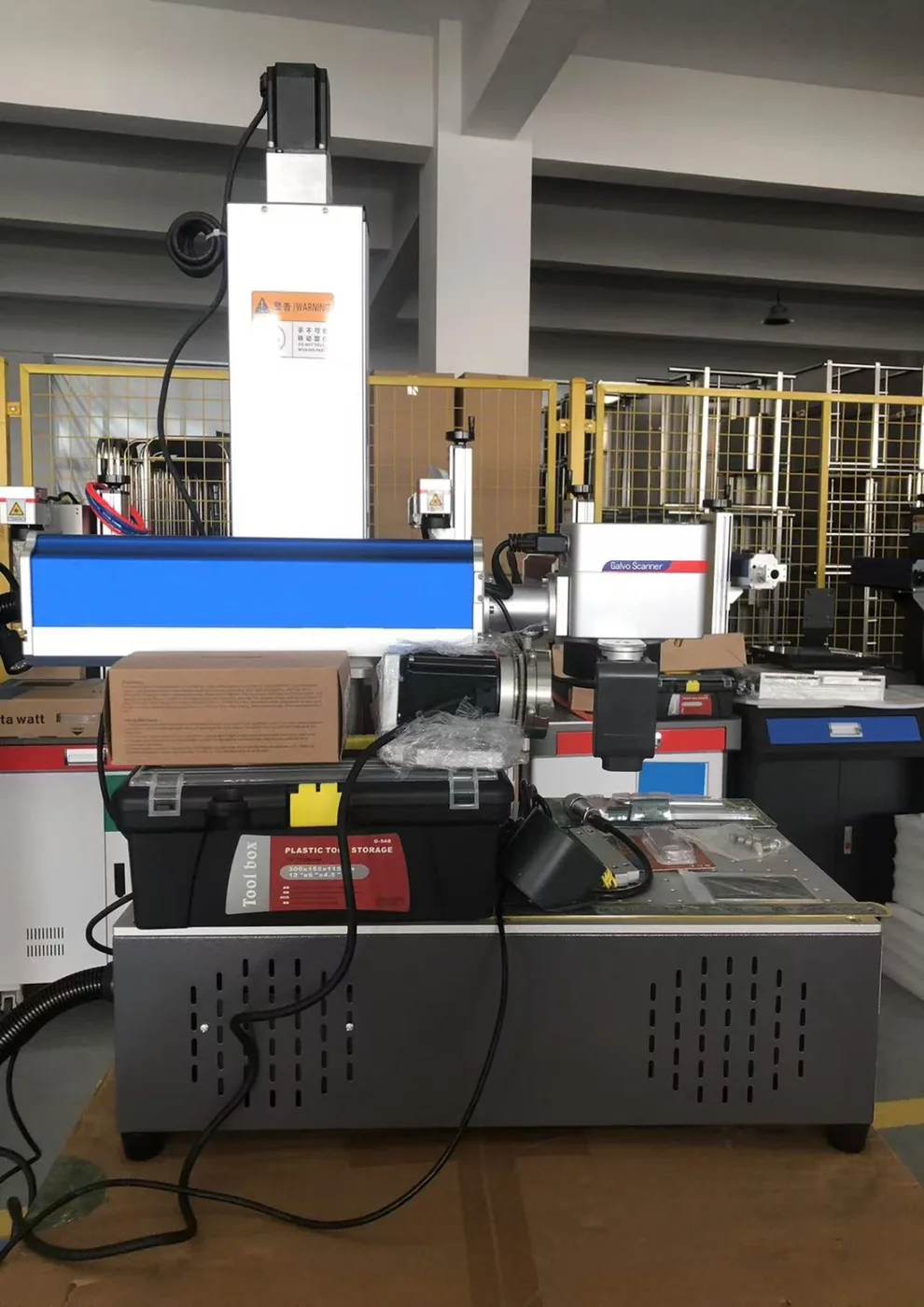 60W MOPA Portable Fibre Laser Marking Machine