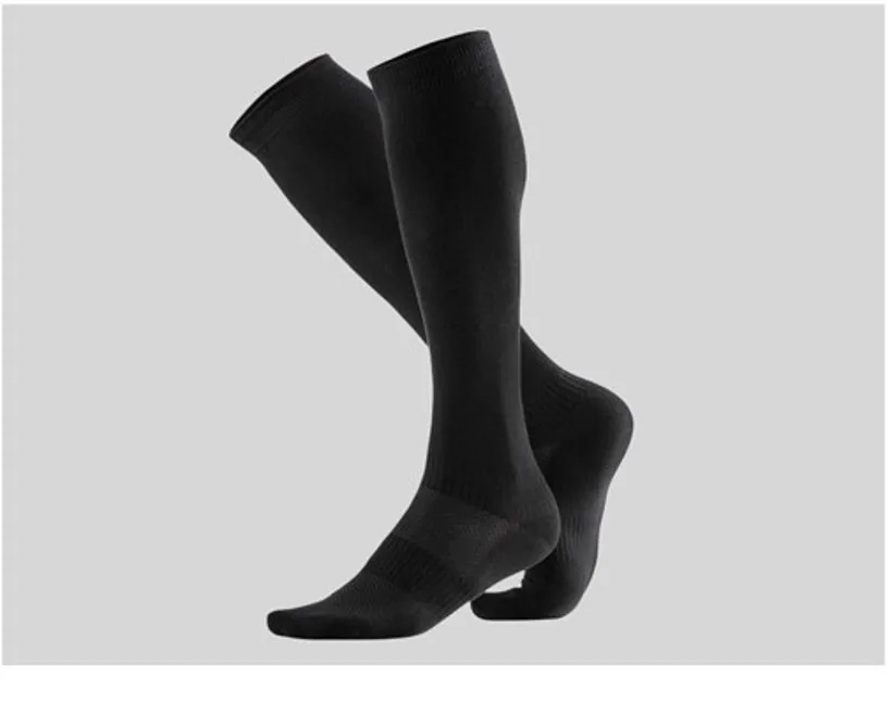 Black police uniform socks